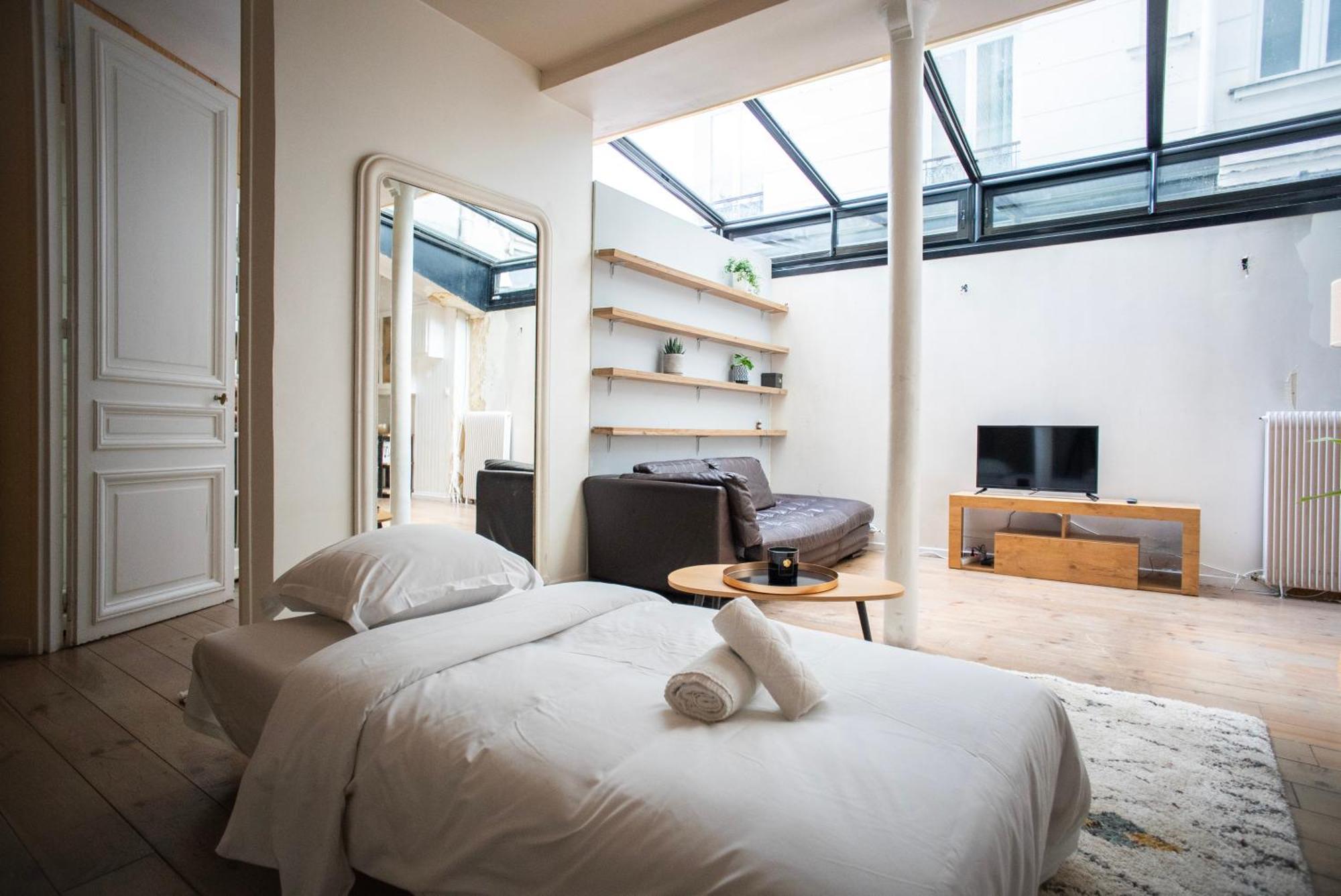 Ferienwohnung Loft Branche Dans Le Quartier Le Plus Tendance De Paris Exterior foto